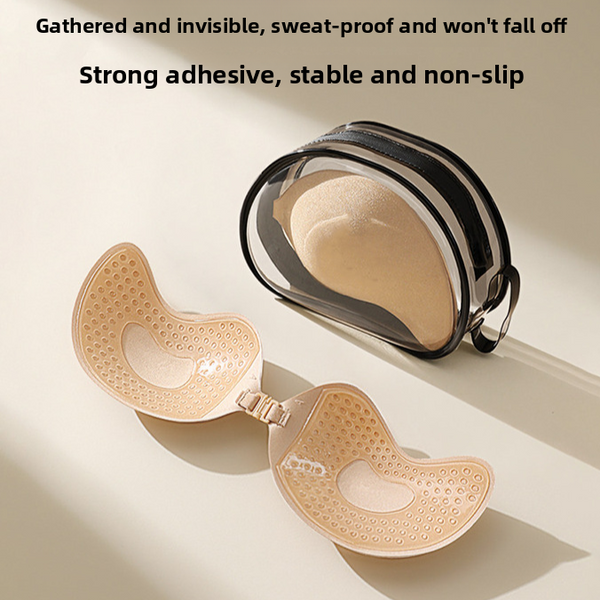 Invisible Silicone Breast Pads with Front Buckle