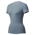 Womens Elastic Quick-Dry Fitness Yoga Top