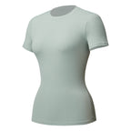 Womens Elastic Quick-Dry Fitness Yoga Top