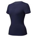 Womens Elastic Quick-Dry Fitness Yoga Top