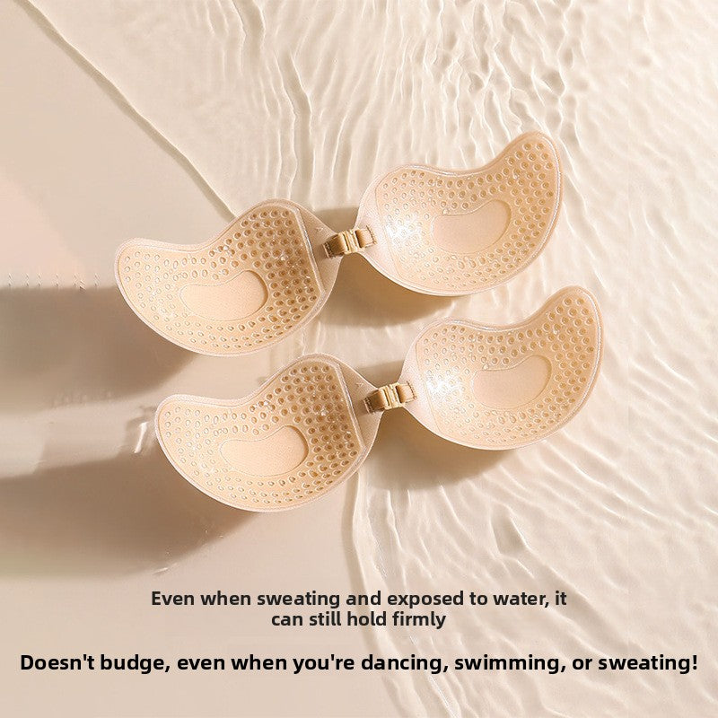 Invisible Silicone Breast Pads with Front Buckle