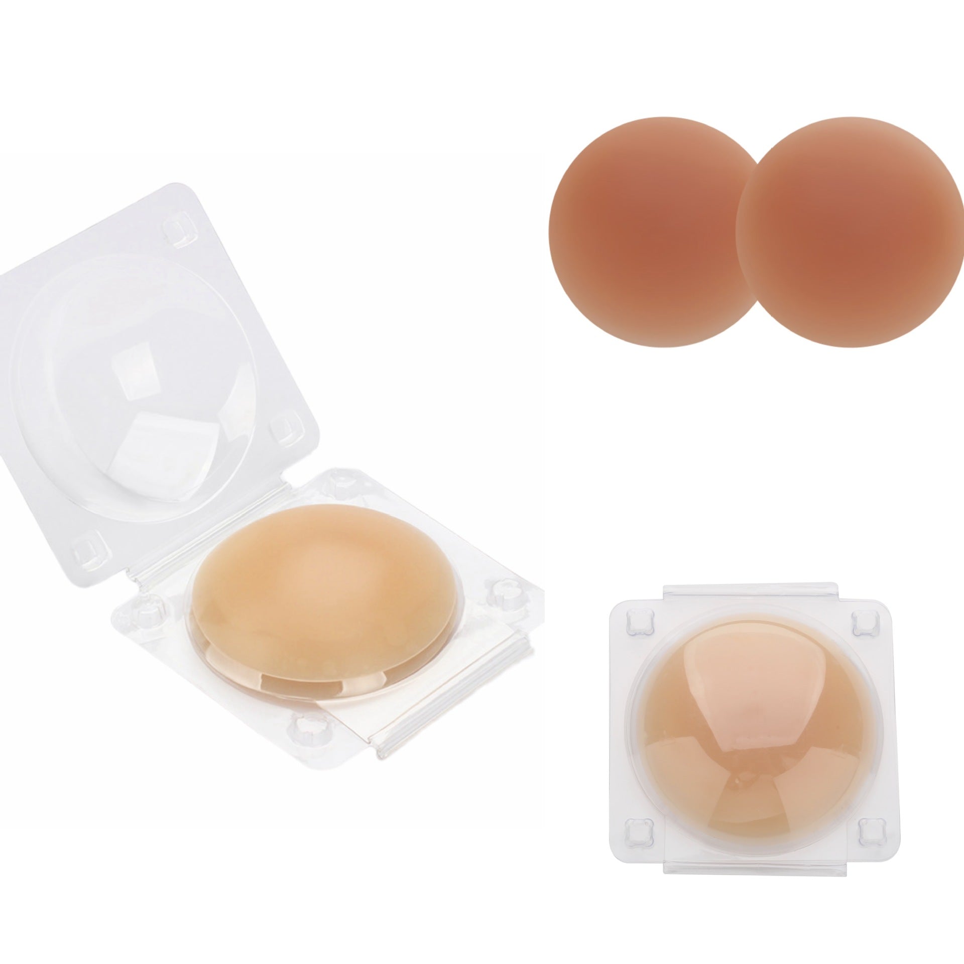 Self-Adhesive Silicone Breast Pads